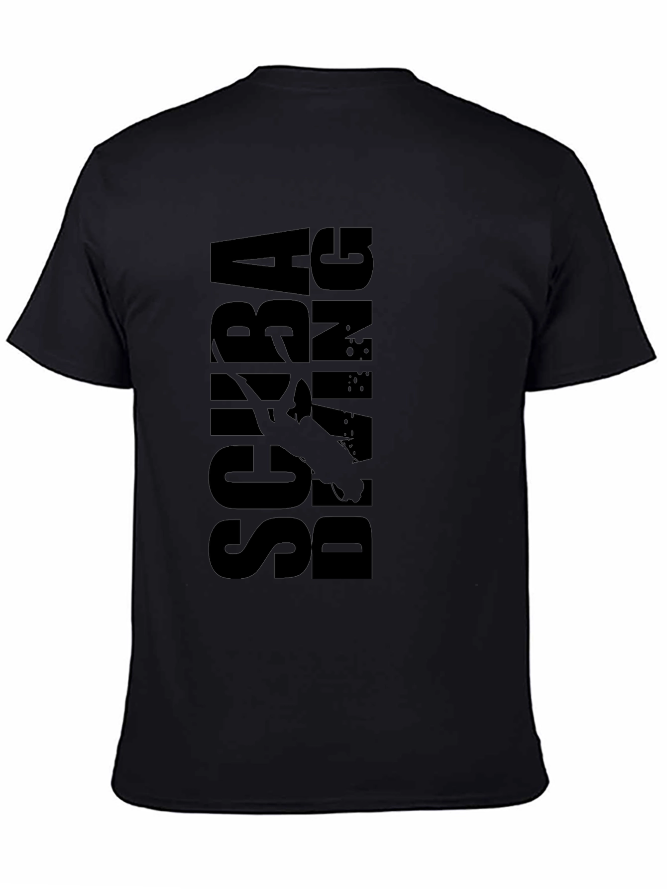 Scuba Diving Black T-Shirt