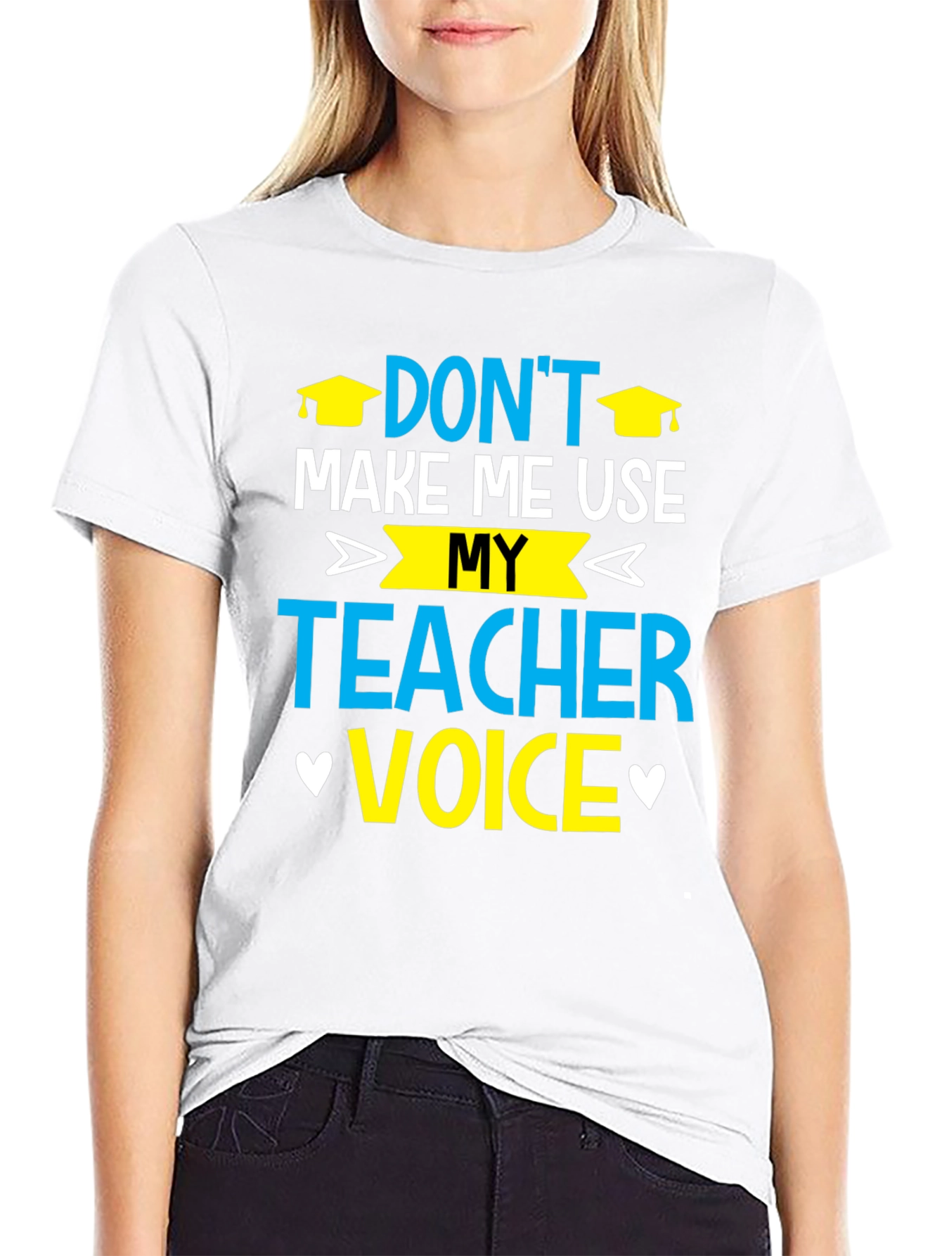 Teacher Voice T-Shirt - Funny Educator Tee