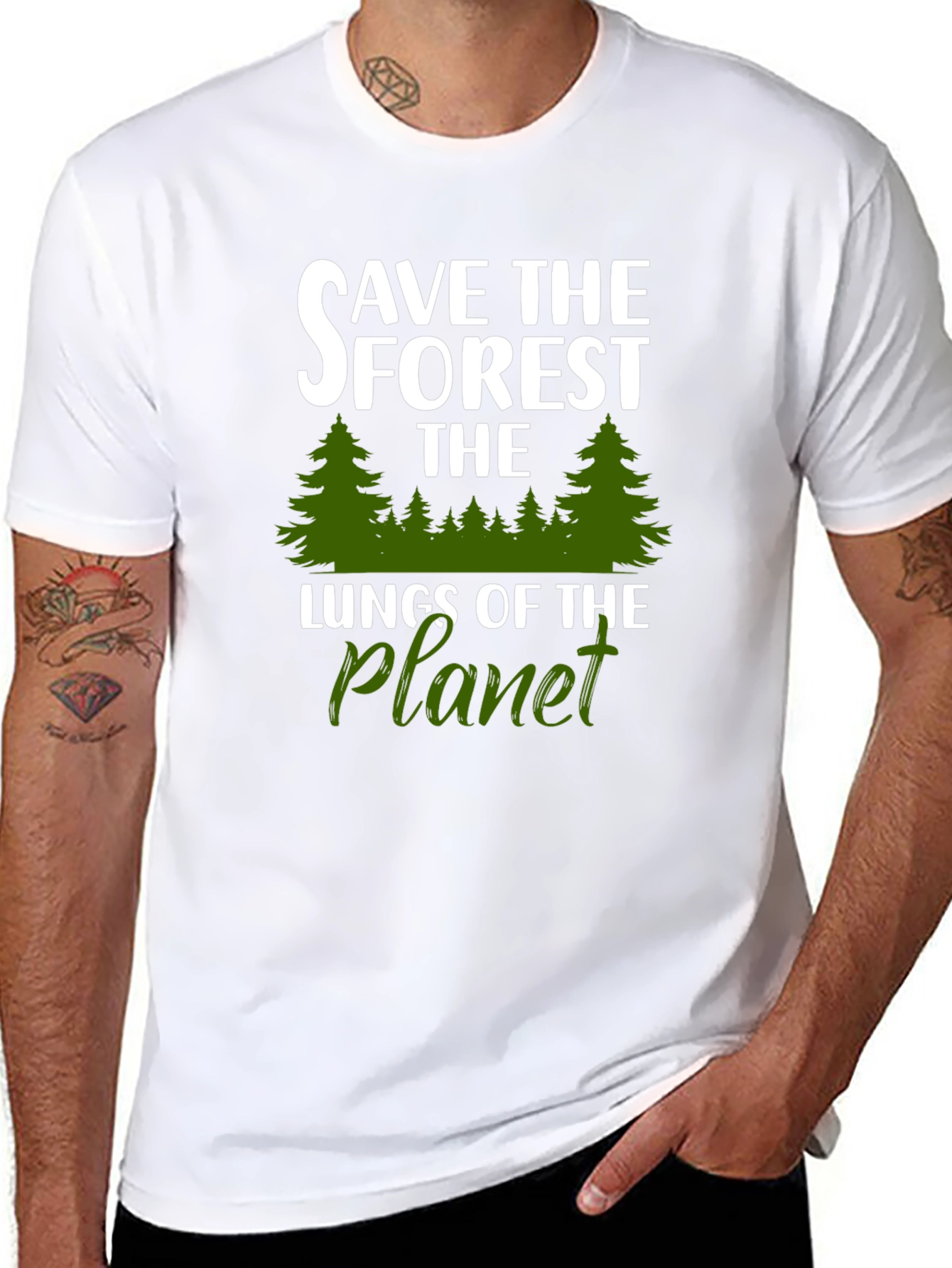 Save the Forest Lungs of Planet T-Shirt