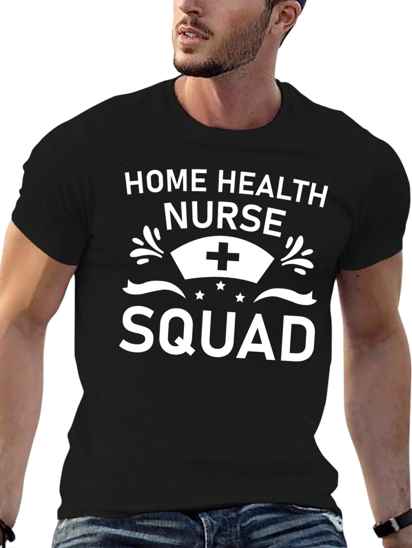 Home Health Nurse Squad Graphic Tee