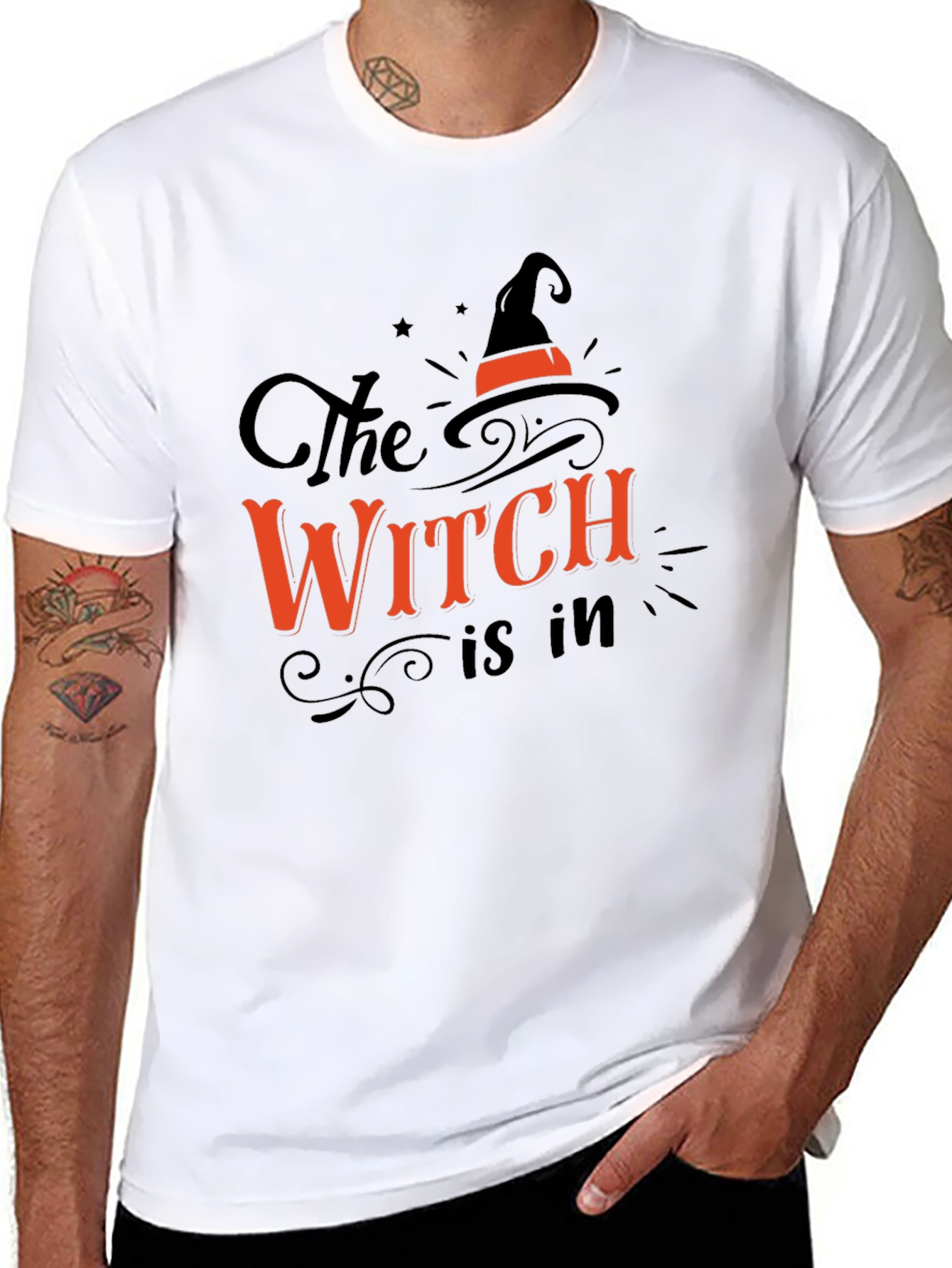 The Witch is In Halloween T-Shirt