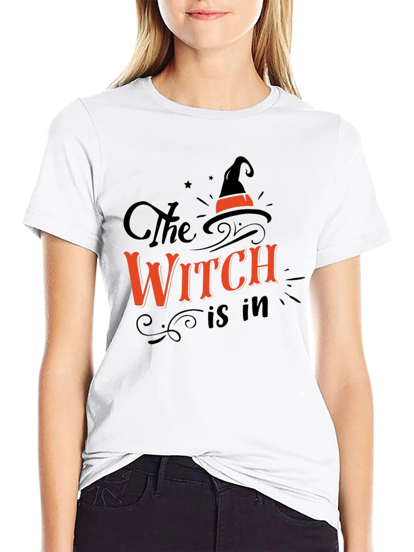 The Witch is In Halloween T-Shirt