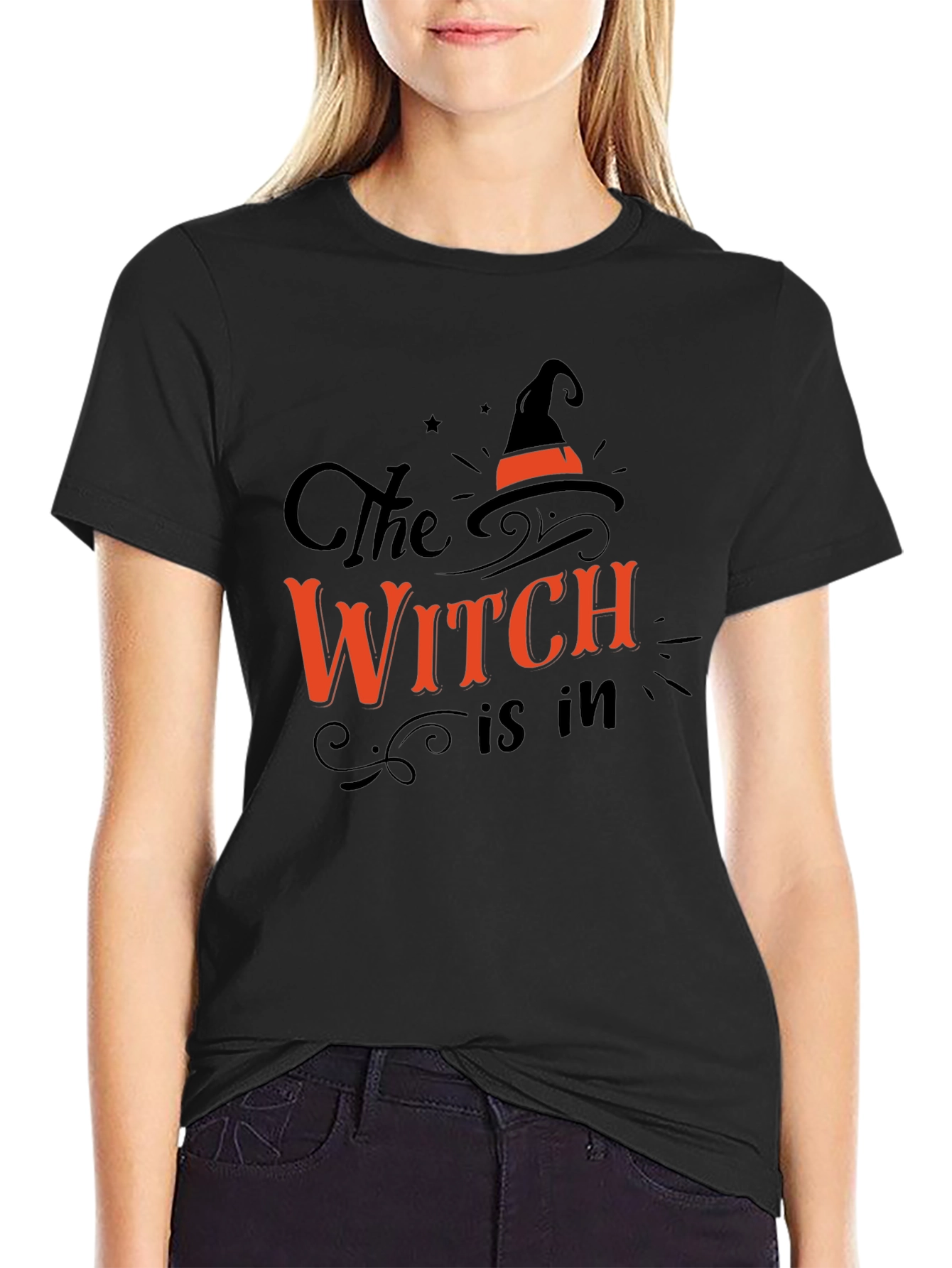 The Witch is In Halloween T-Shirt