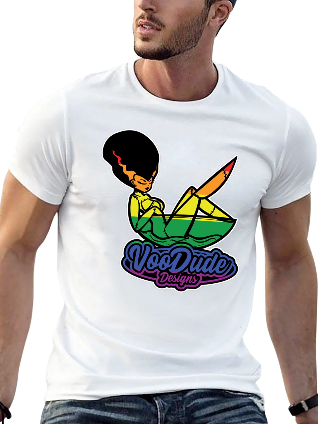 VooDude Designs Pride Bride T-Shirt