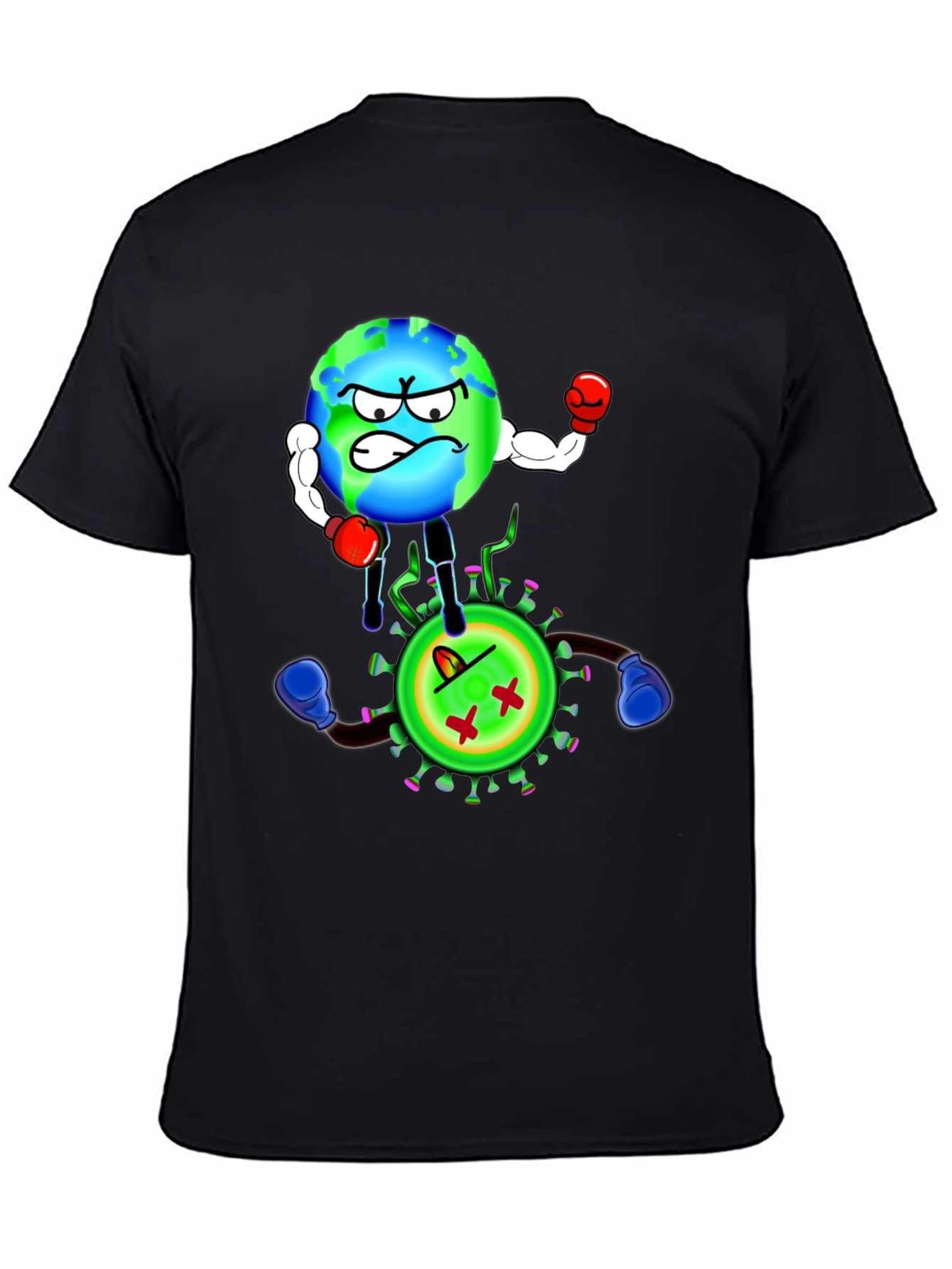 Earth vs. Virus Graphic T-Shirt