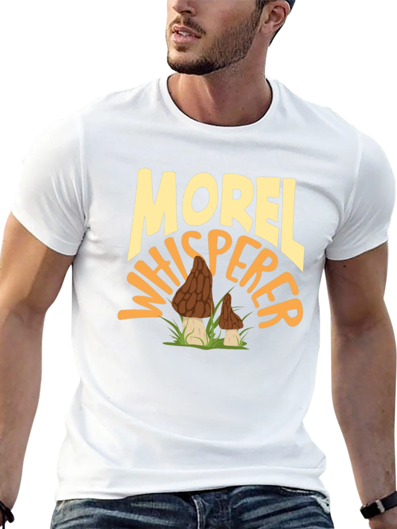 Morel Whisperer Graphic T-Shirt