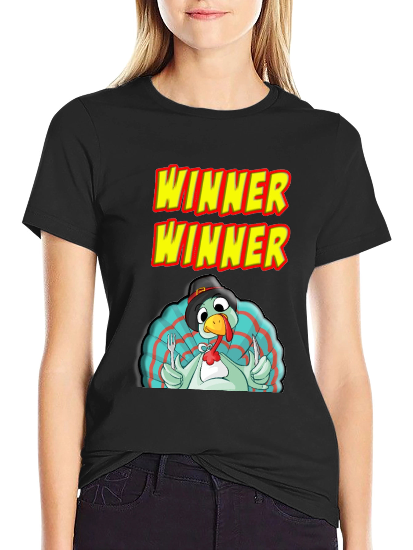 Winner Winner Thanksgiving Turkey T-Shirt