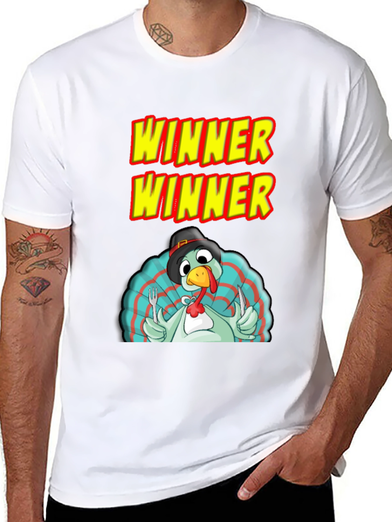 Winner Winner Thanksgiving Turkey T-Shirt