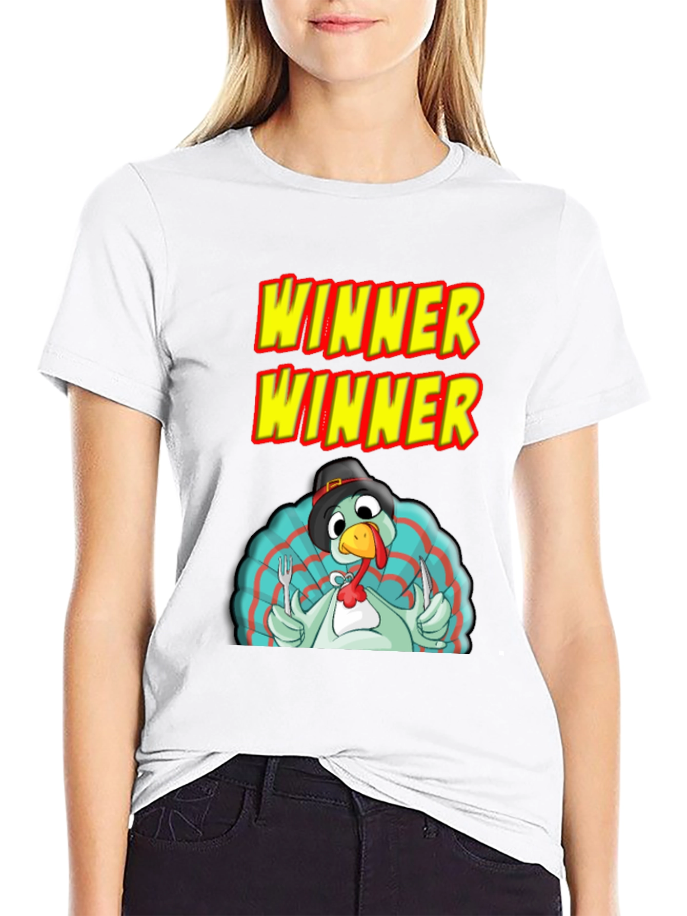 Winner Winner Thanksgiving Turkey T-Shirt
