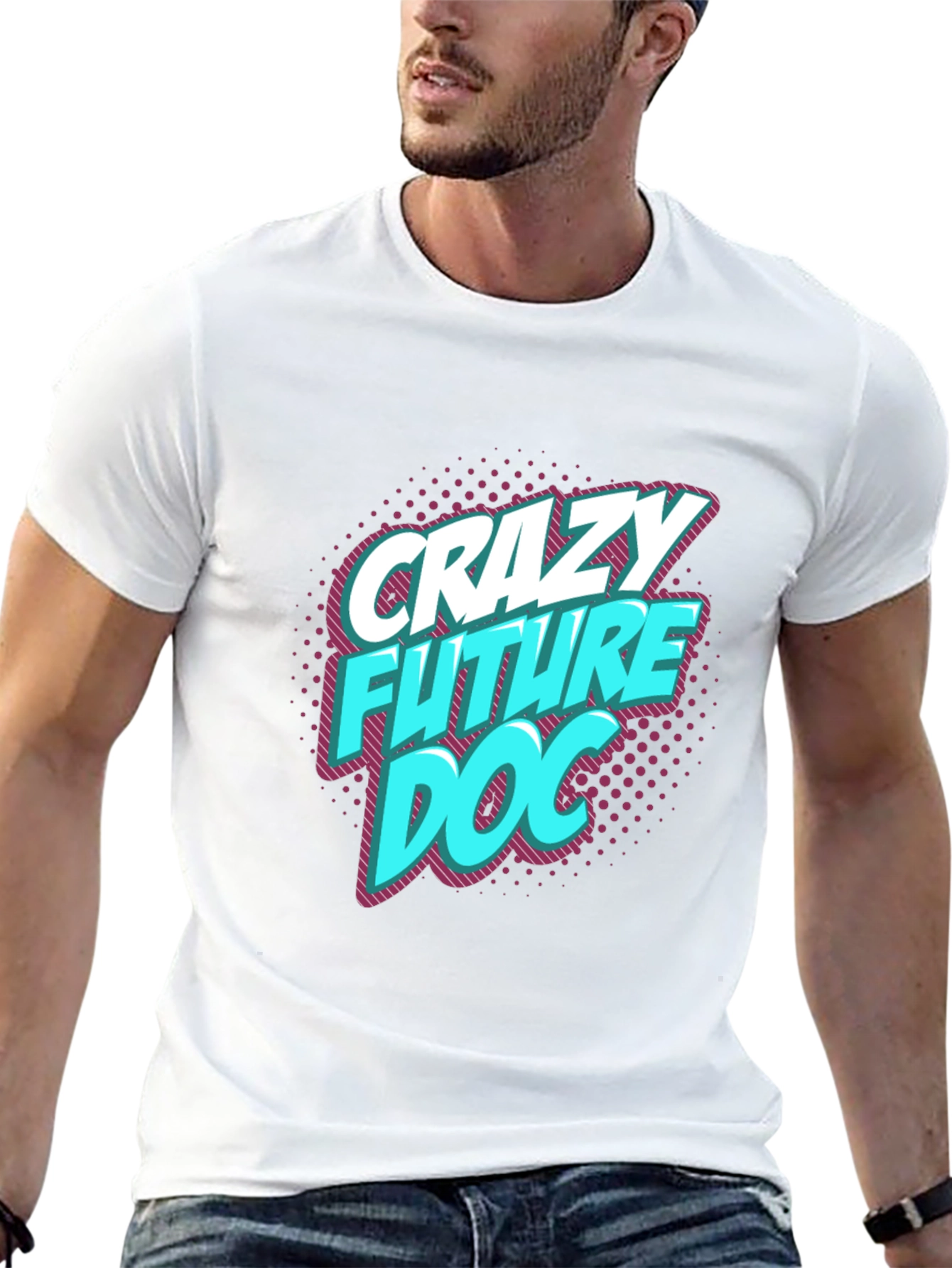 Crazy Future Doc Black T-Shirt