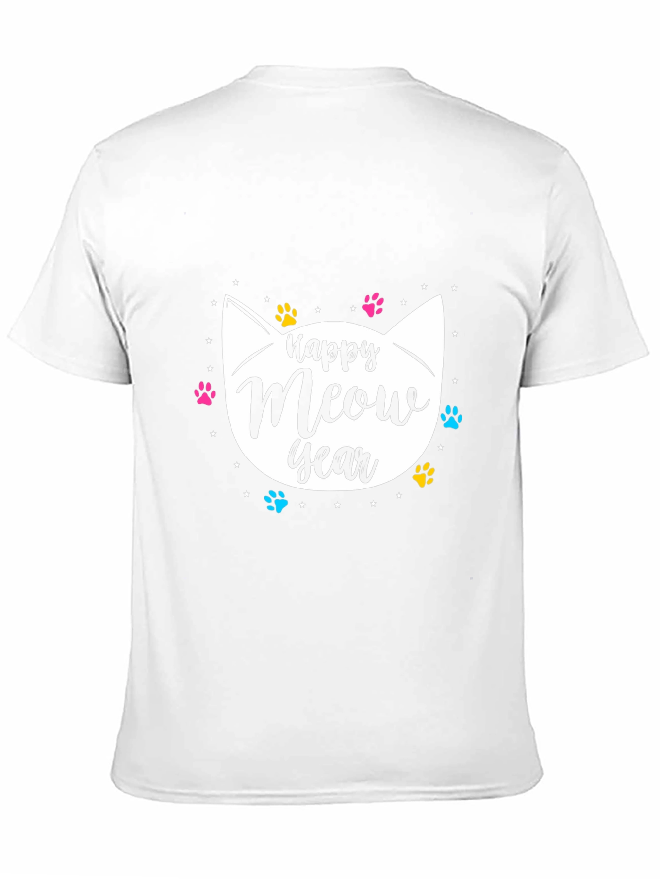 Happy Meow Year Cat T-Shirt