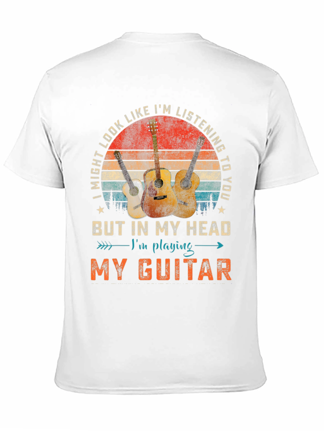 Guitar Player T-Shirt - Im Playing My Guitar