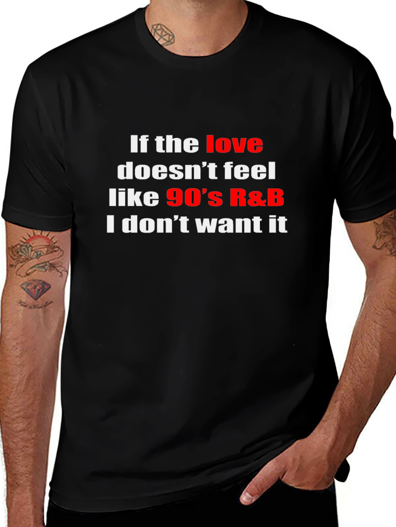 90s R&B Music Fan T-Shirt