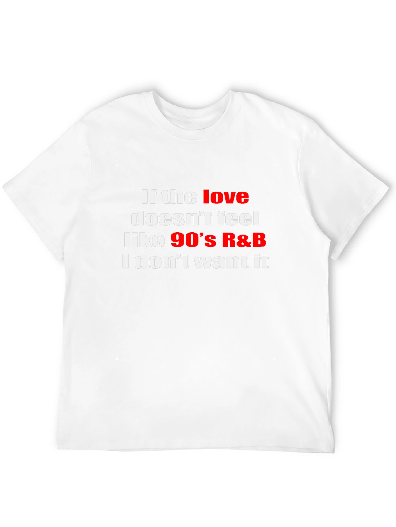 90s R&B Music Fan T-Shirt