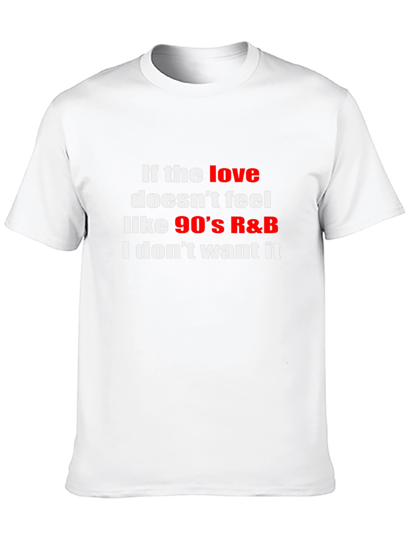90s R&B Music Fan T-Shirt