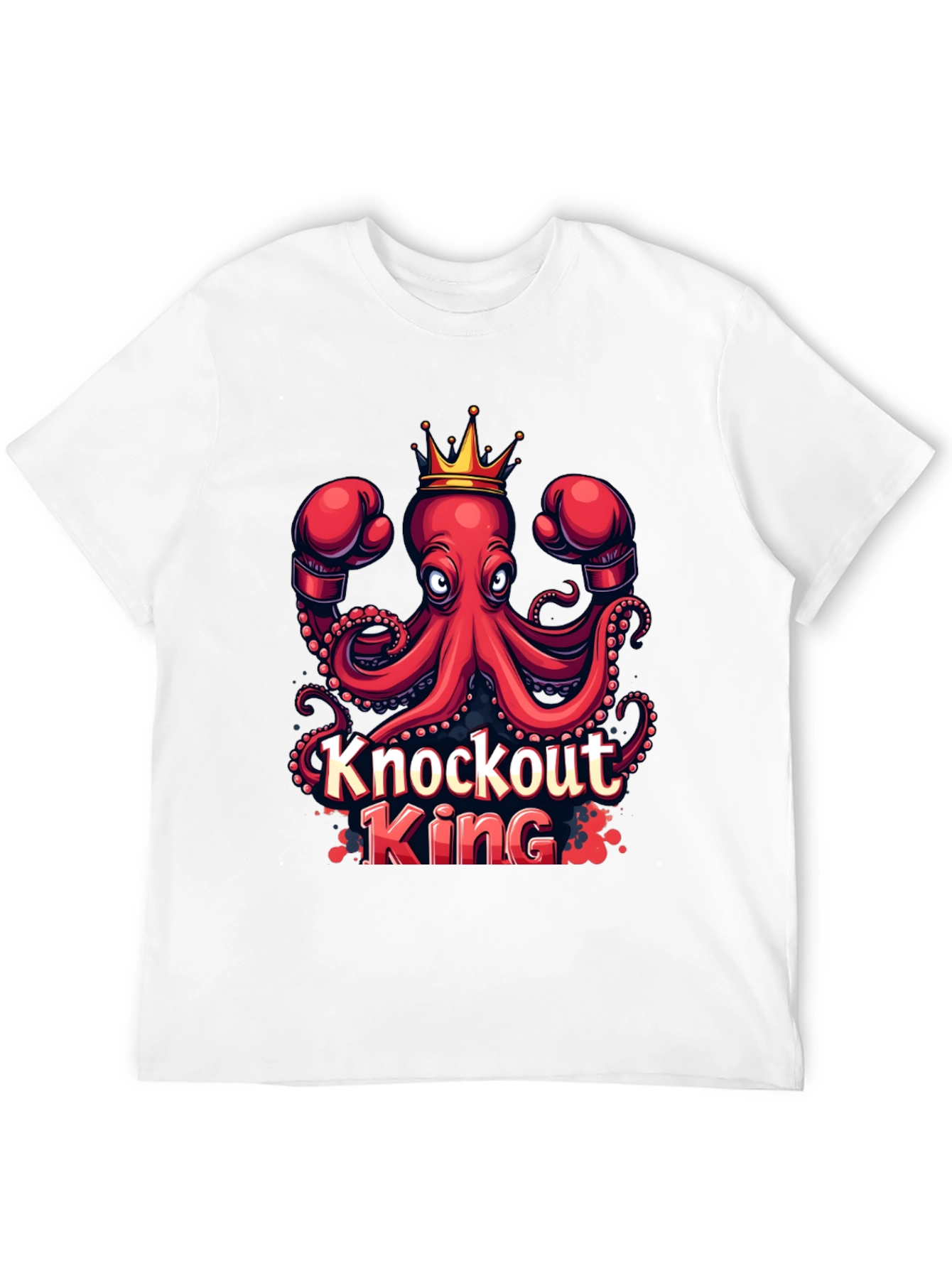 Knockout King Octopus Graphic Tee