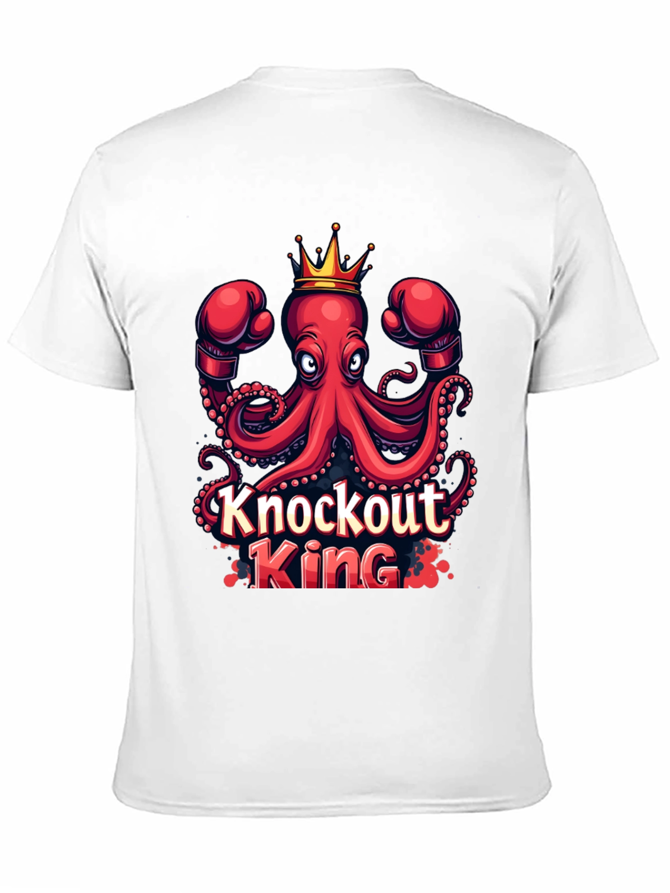 Knockout King Octopus Graphic Tee