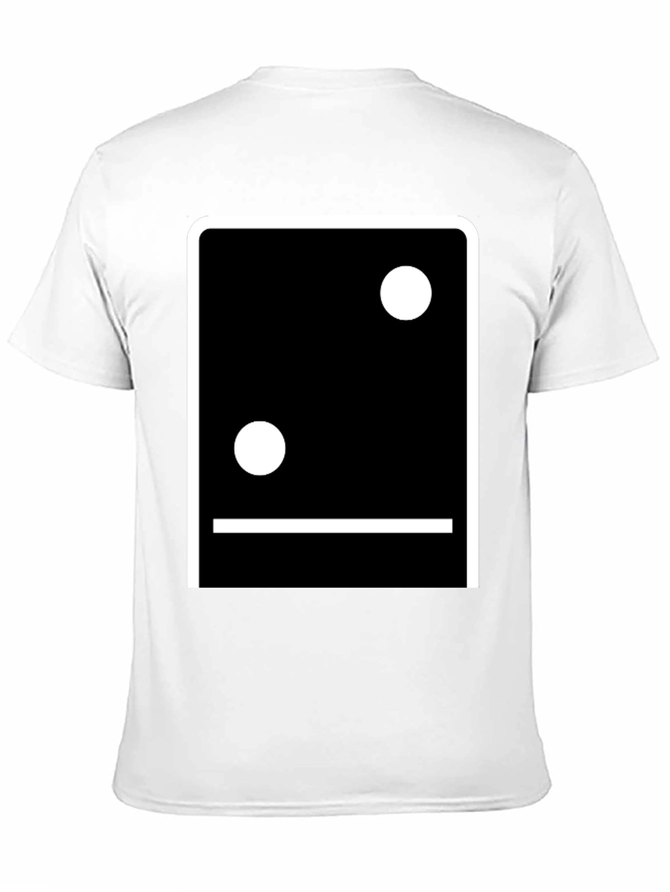 Minimalist Domino Inspired Graphic T-Shirt