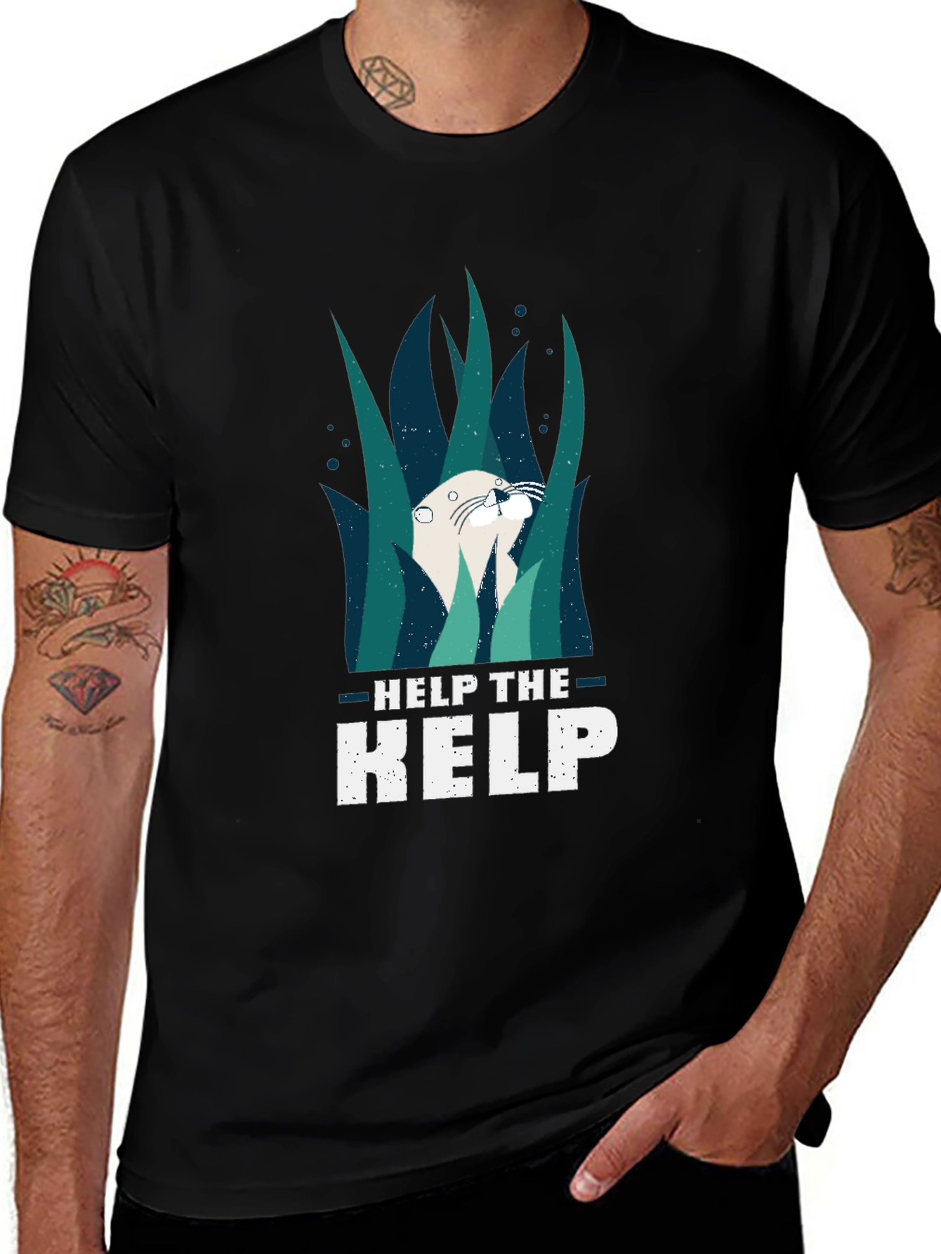 Help The Kelp Graphic Tee