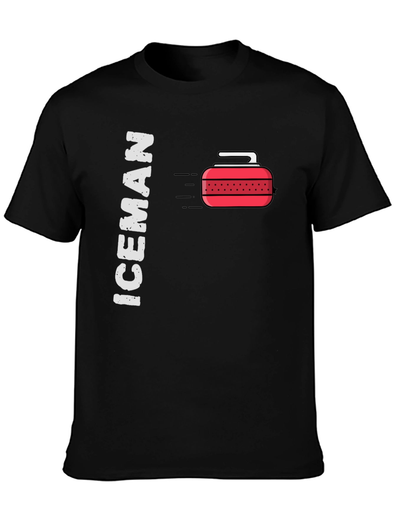 Iceman Curling T-Shirt - Sports Tee