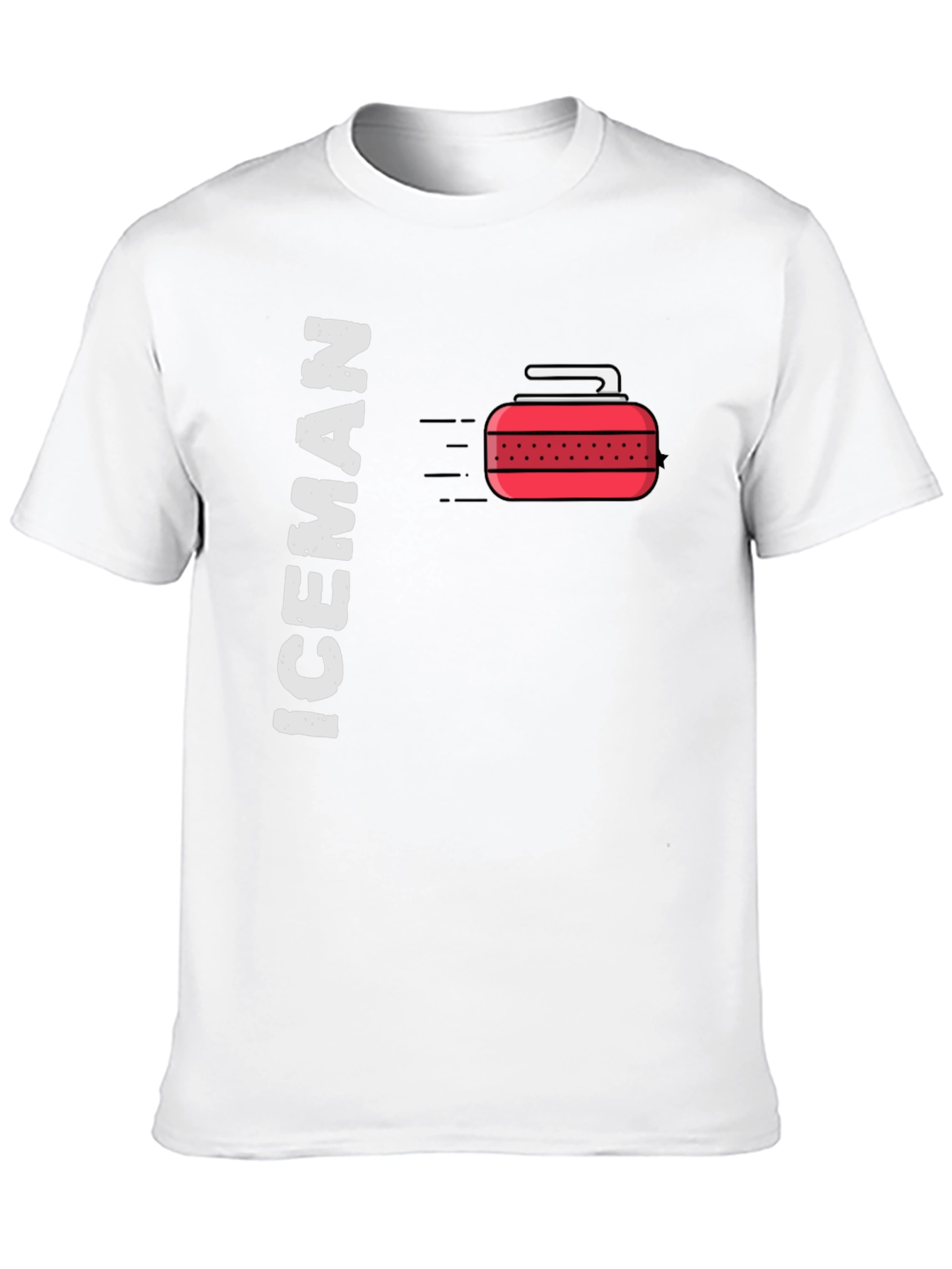 Iceman Curling T-Shirt - Sports Tee