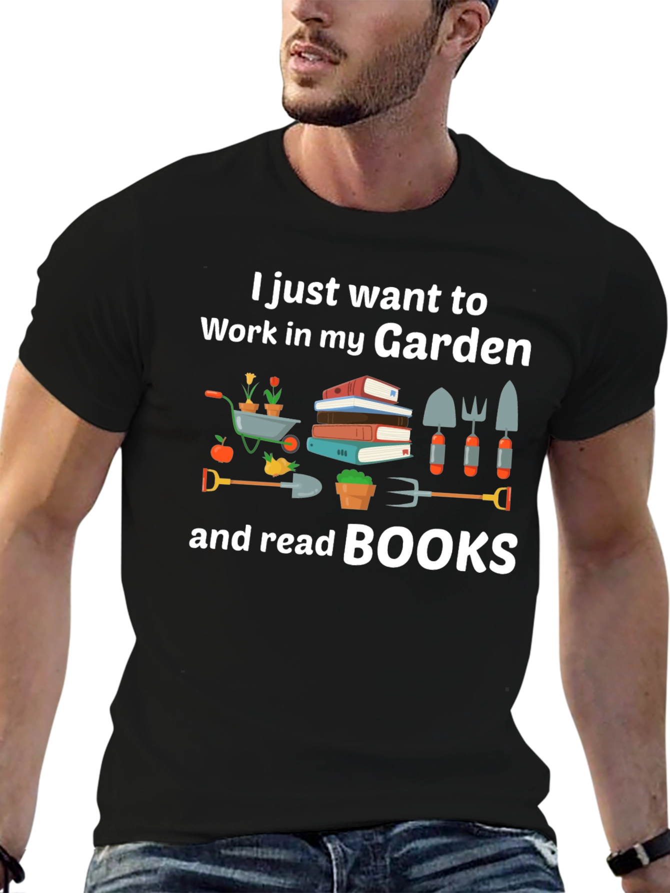 Gardening & Books T-Shirt