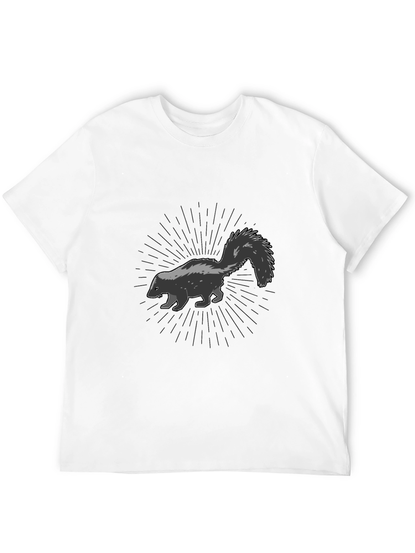 Skunk Graphic Tee - Modern Style