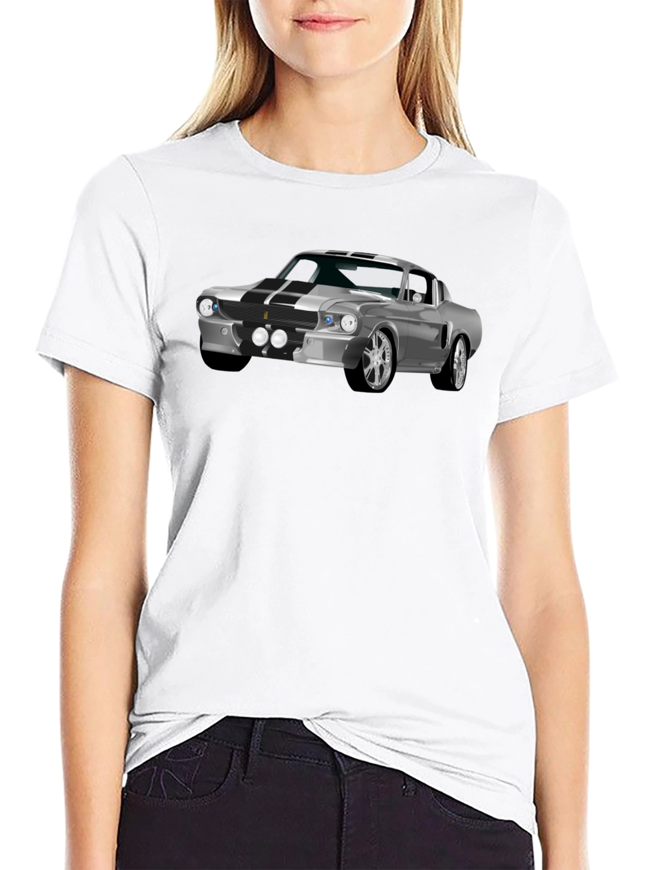Classic Muscle Car T-Shirt - Shelby Mustang Tribute