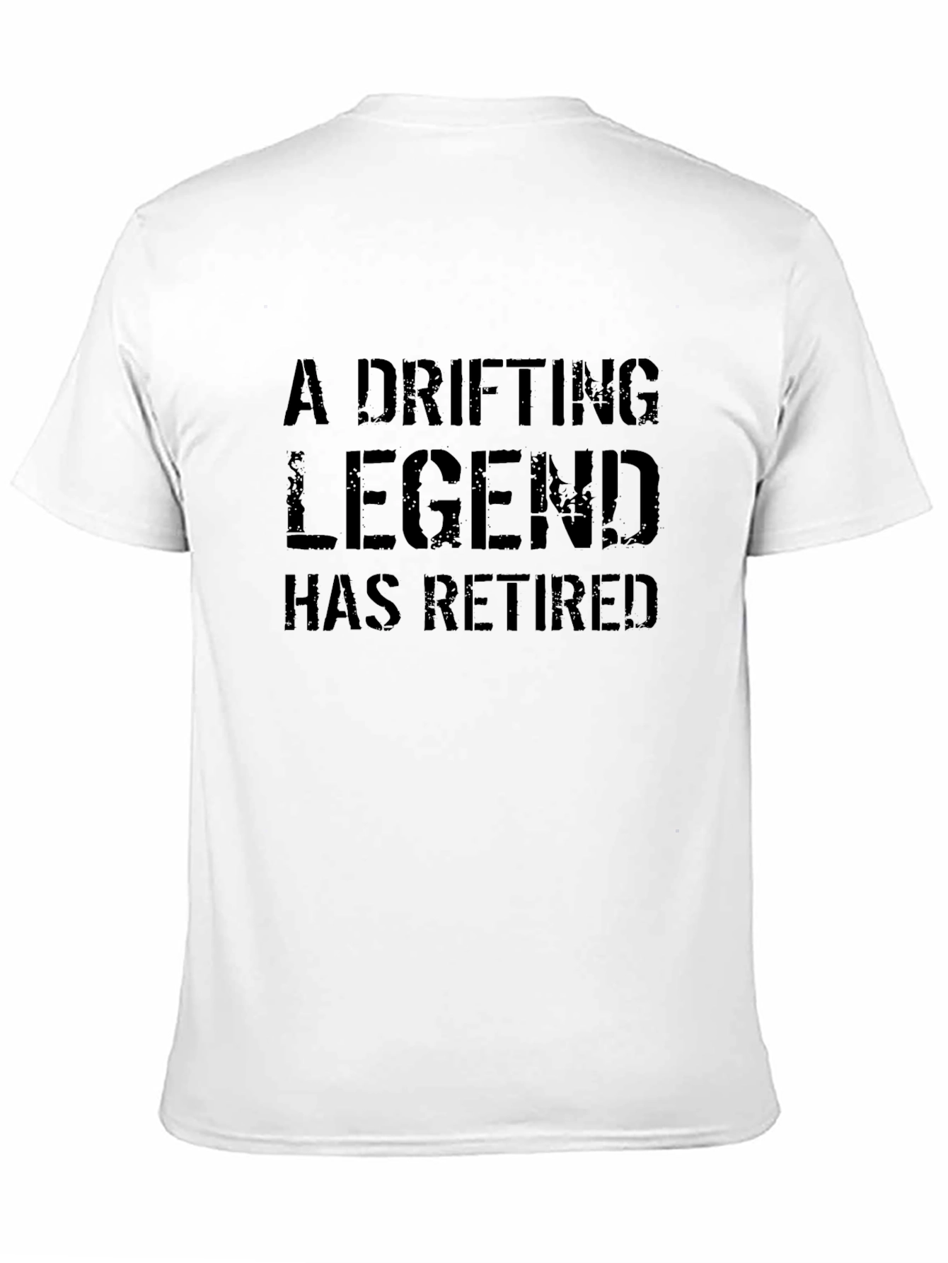 A Drifting Legend Retired Black T-Shirt