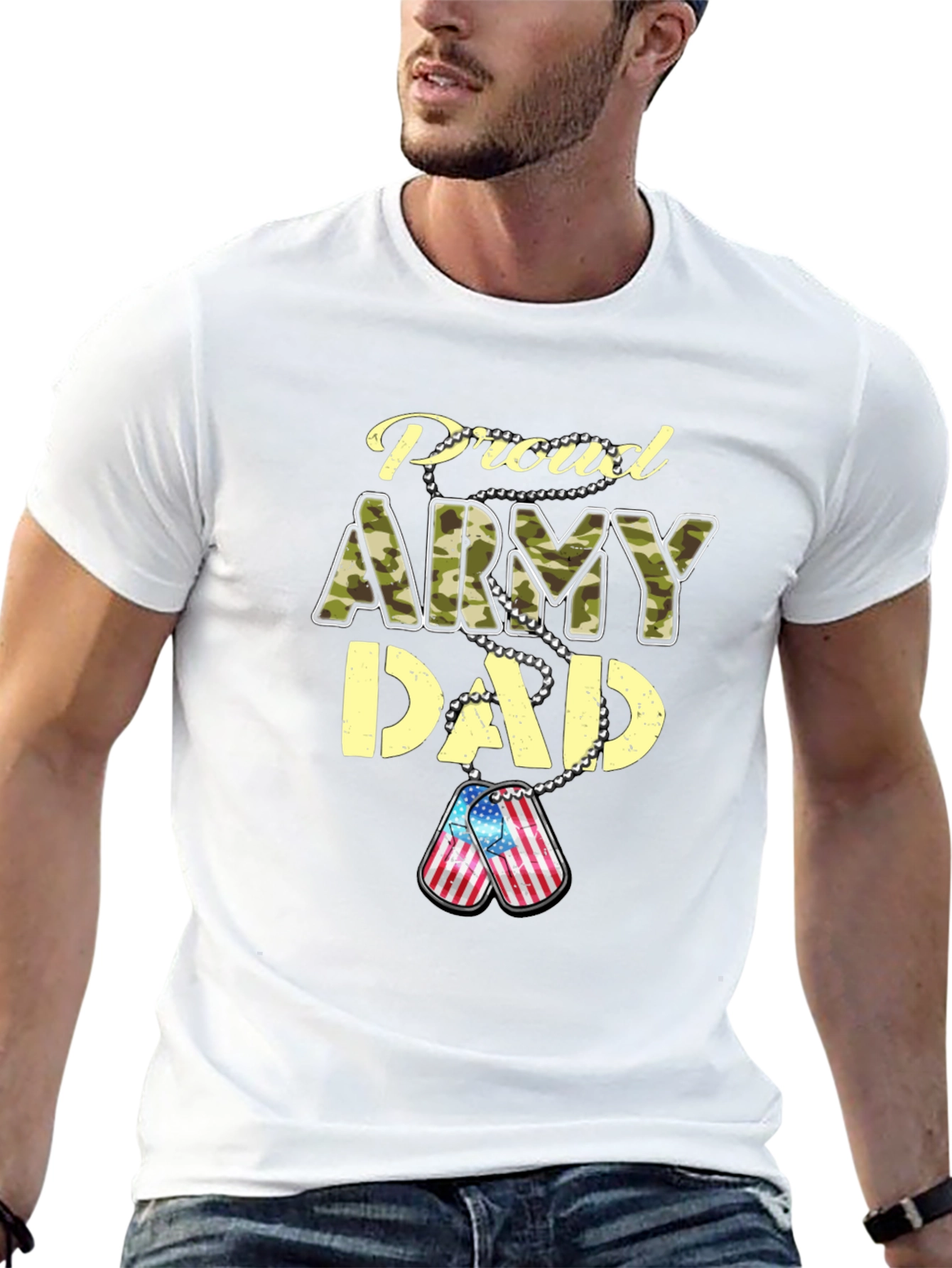 Proud Army Dad T-Shirt