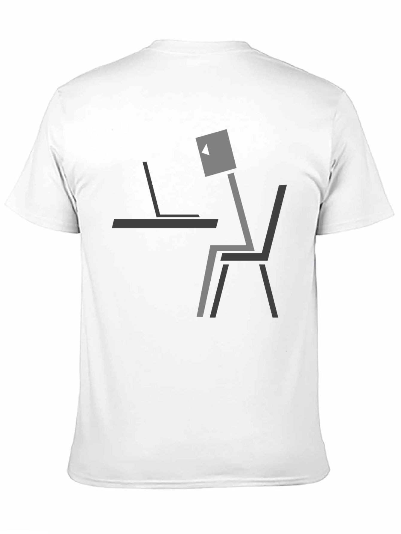 Abstract Work From Home T-Shirt