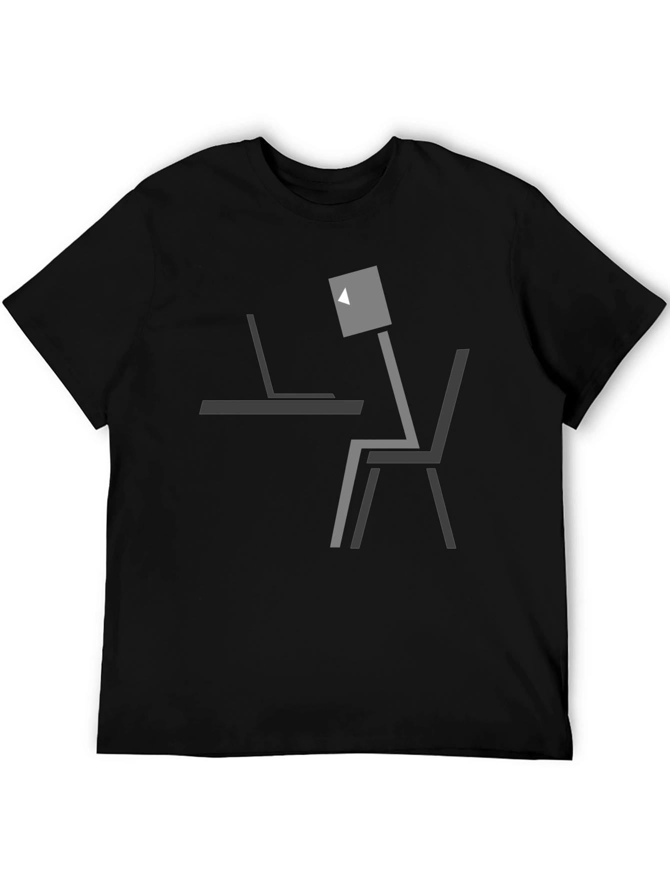 Abstract Work From Home T-Shirt