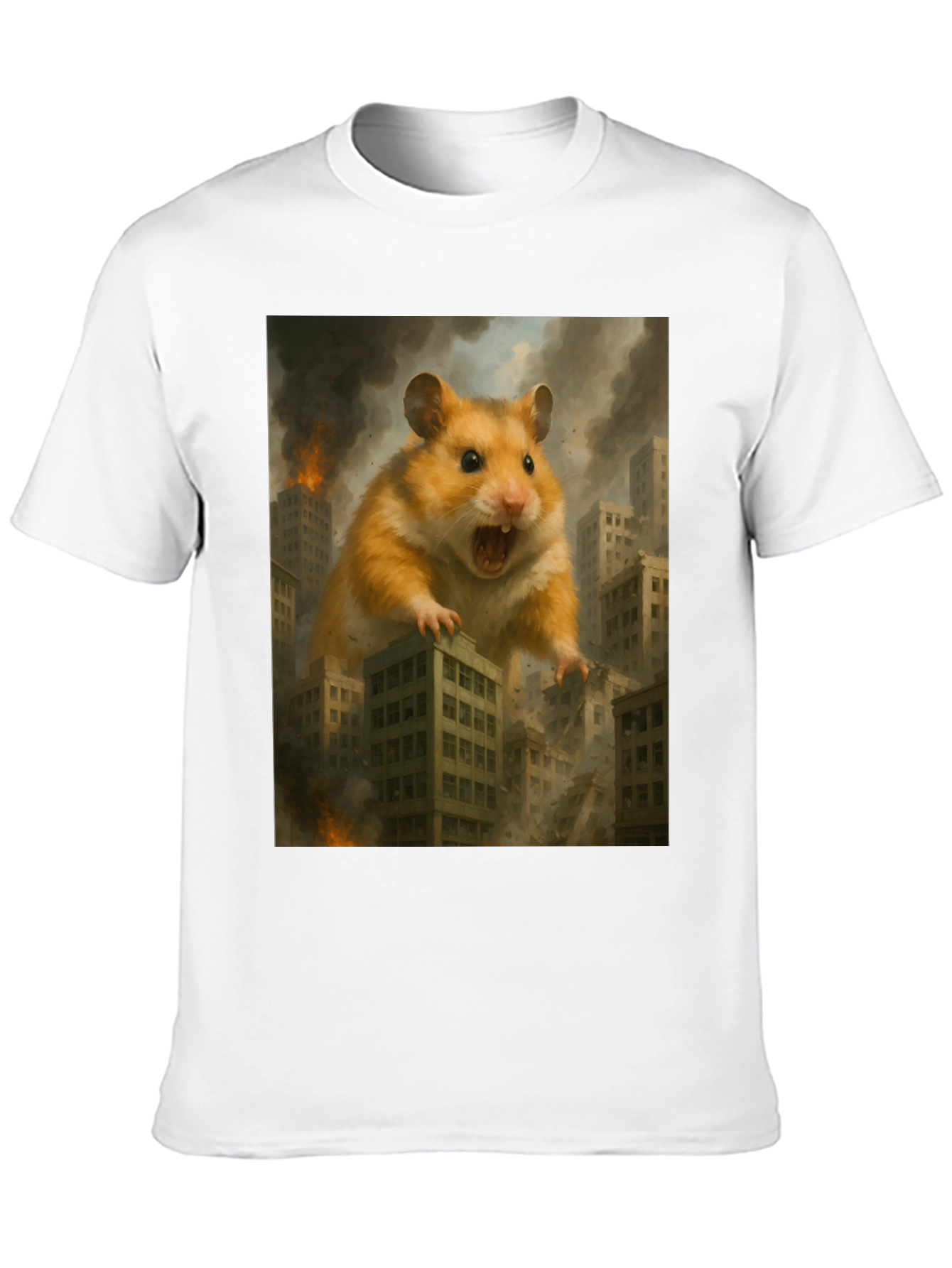 Giant Hamster Attack Graphic Tee