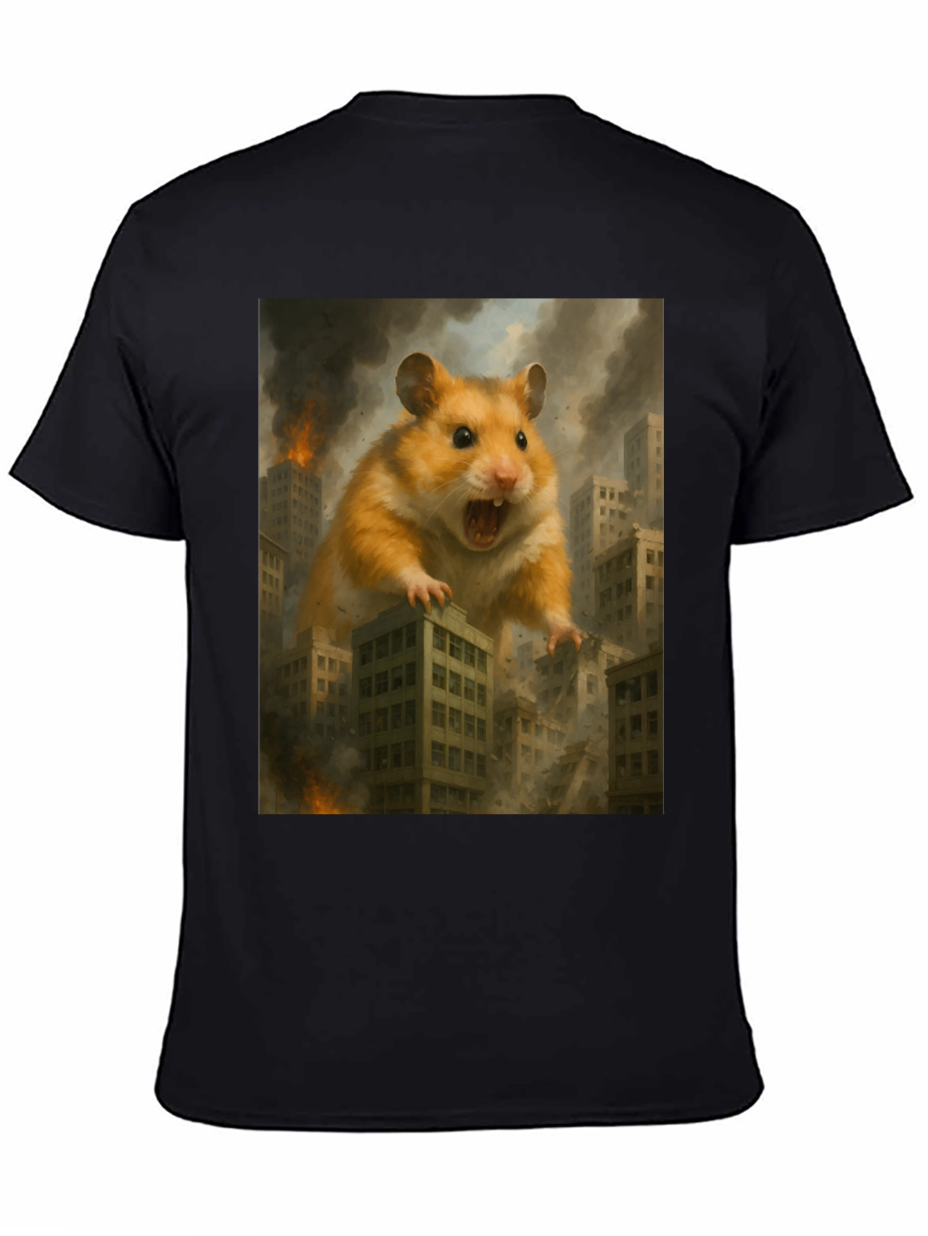 Giant Hamster Attack Graphic Tee