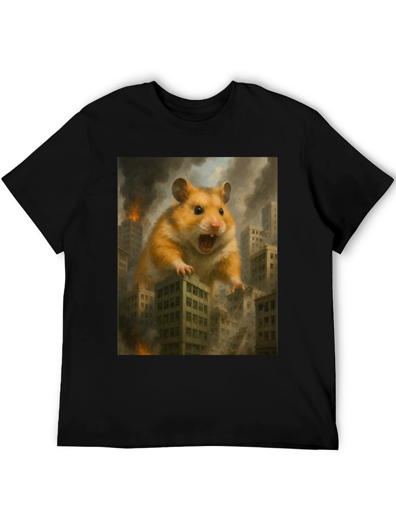 Giant Hamster Attack Graphic Tee