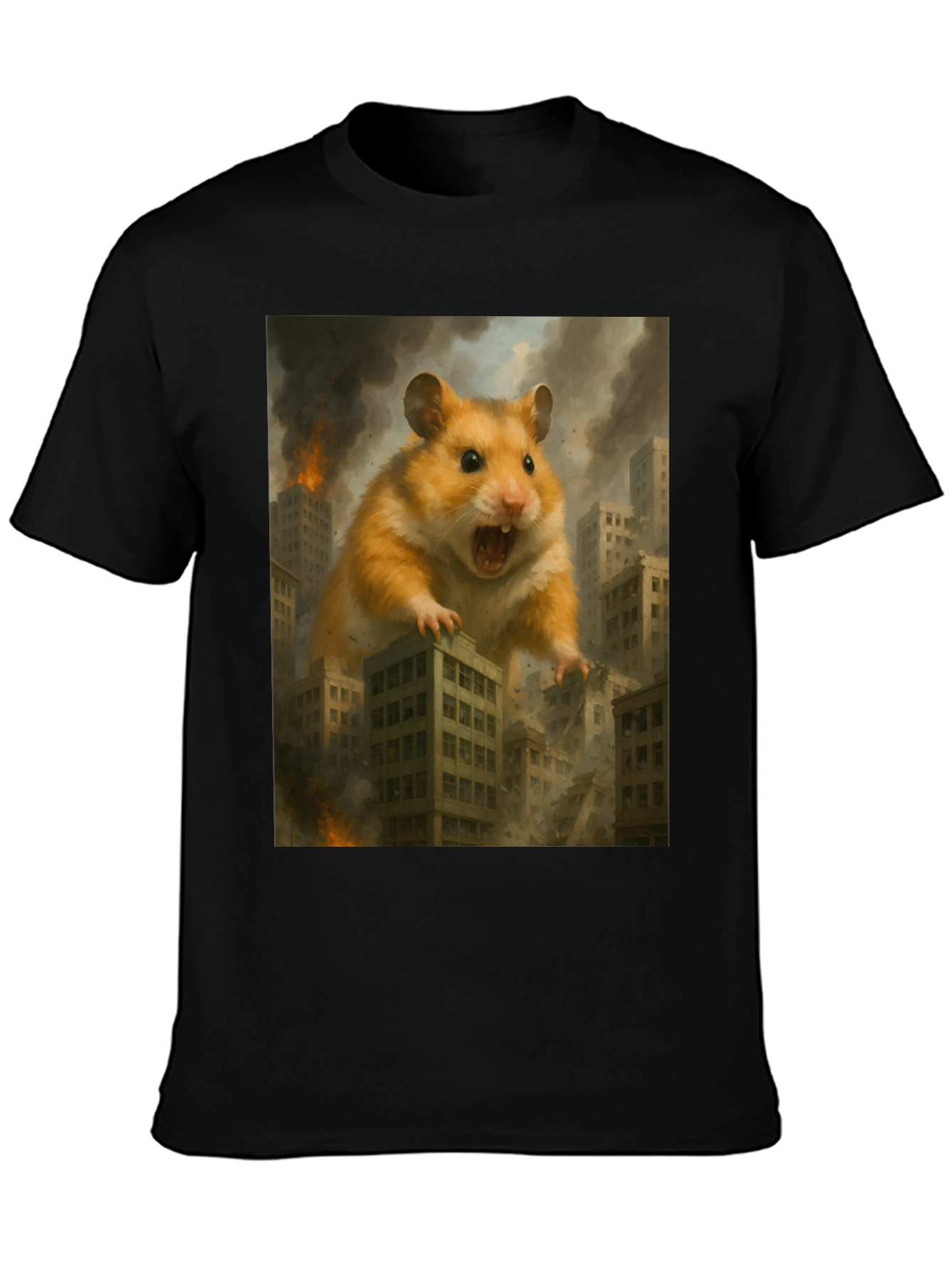 Giant Hamster Attack Graphic Tee