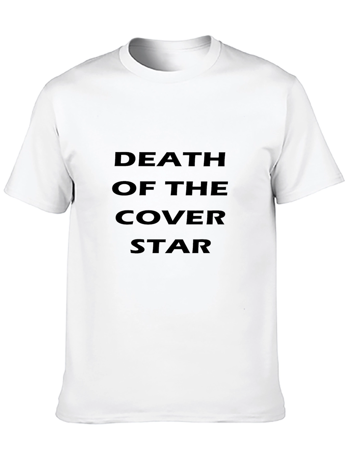 Death of the Cover Star Black Tee