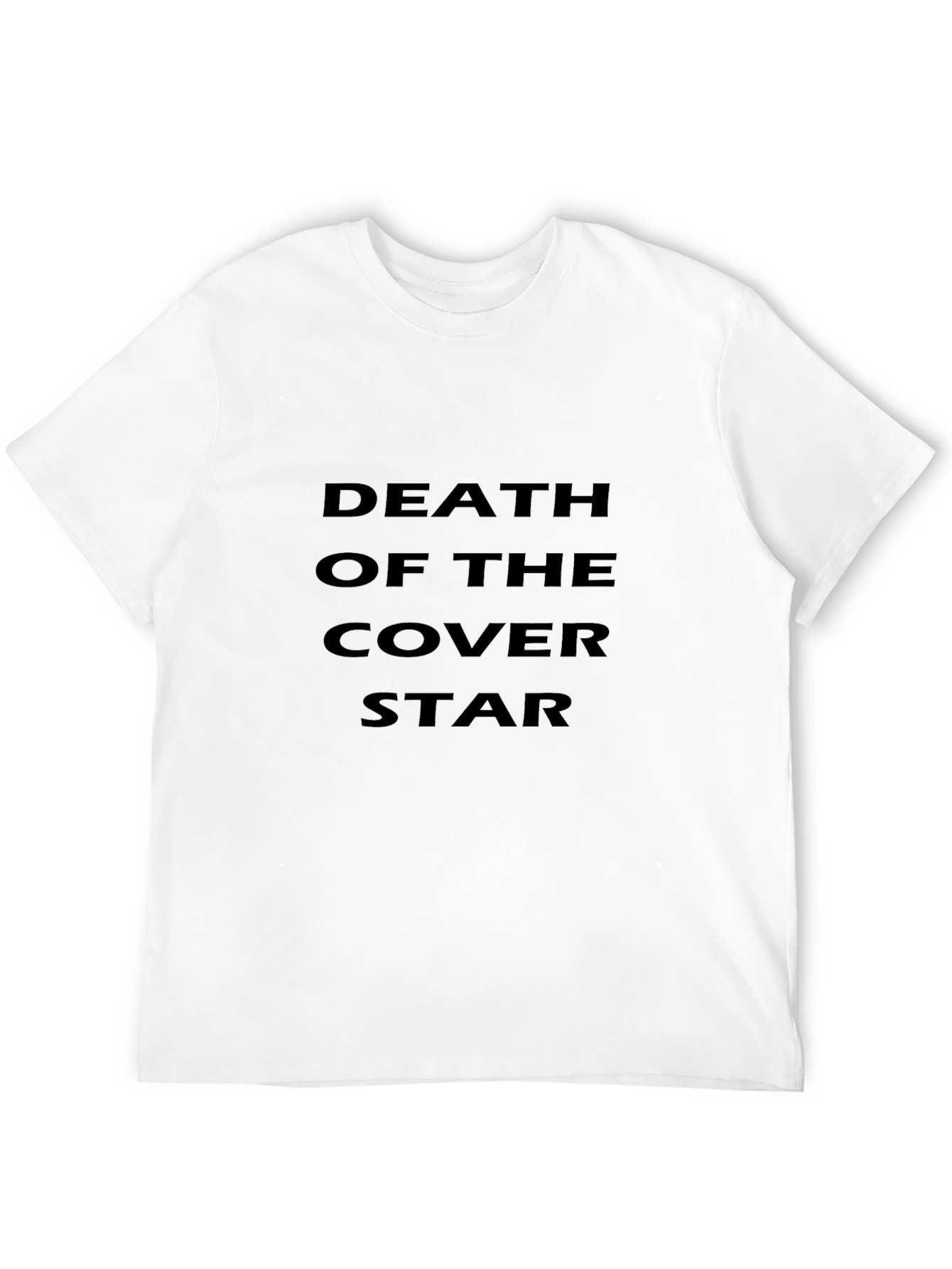 Death of the Cover Star Black Tee