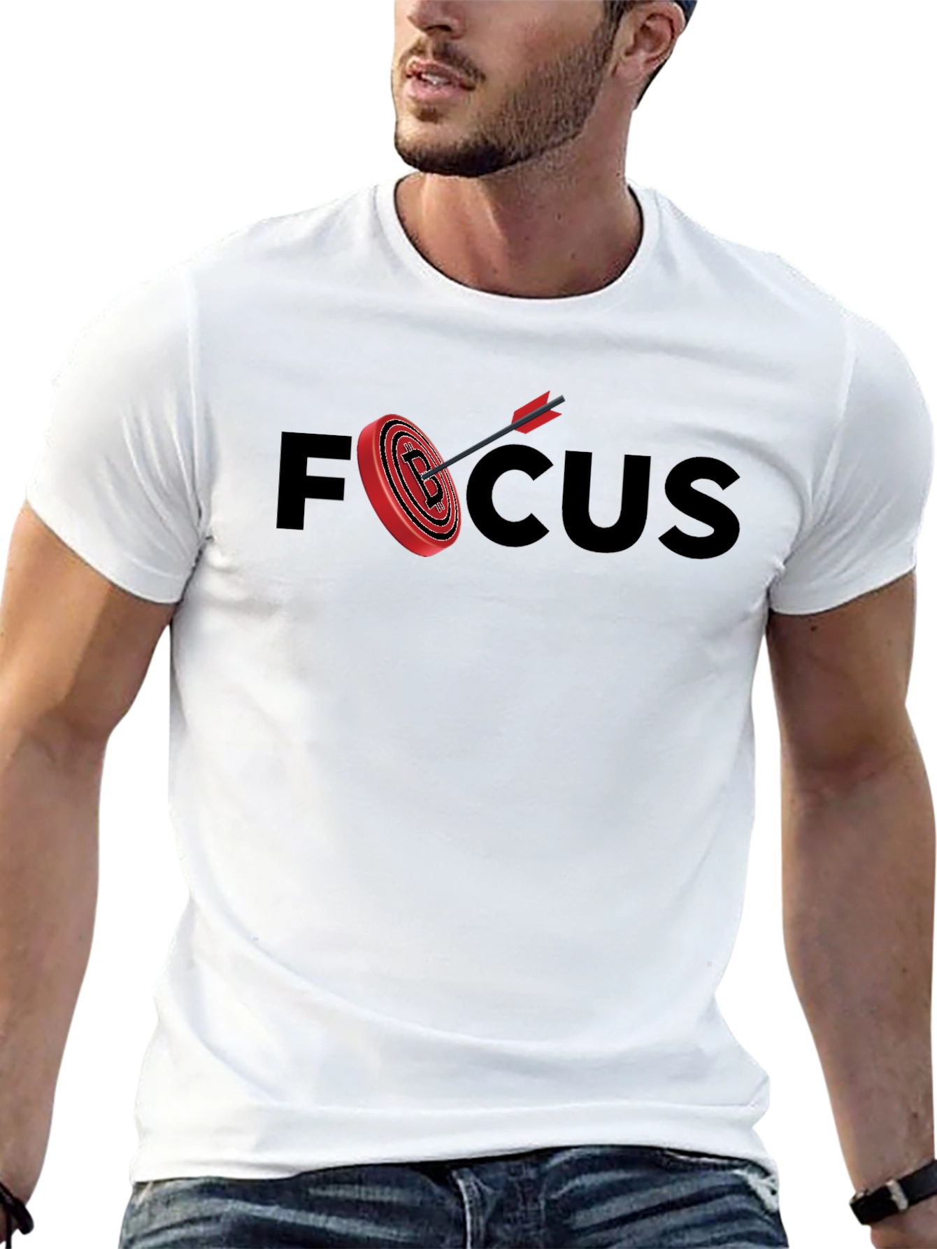 Focus T-Shirt - Target Arrow Design