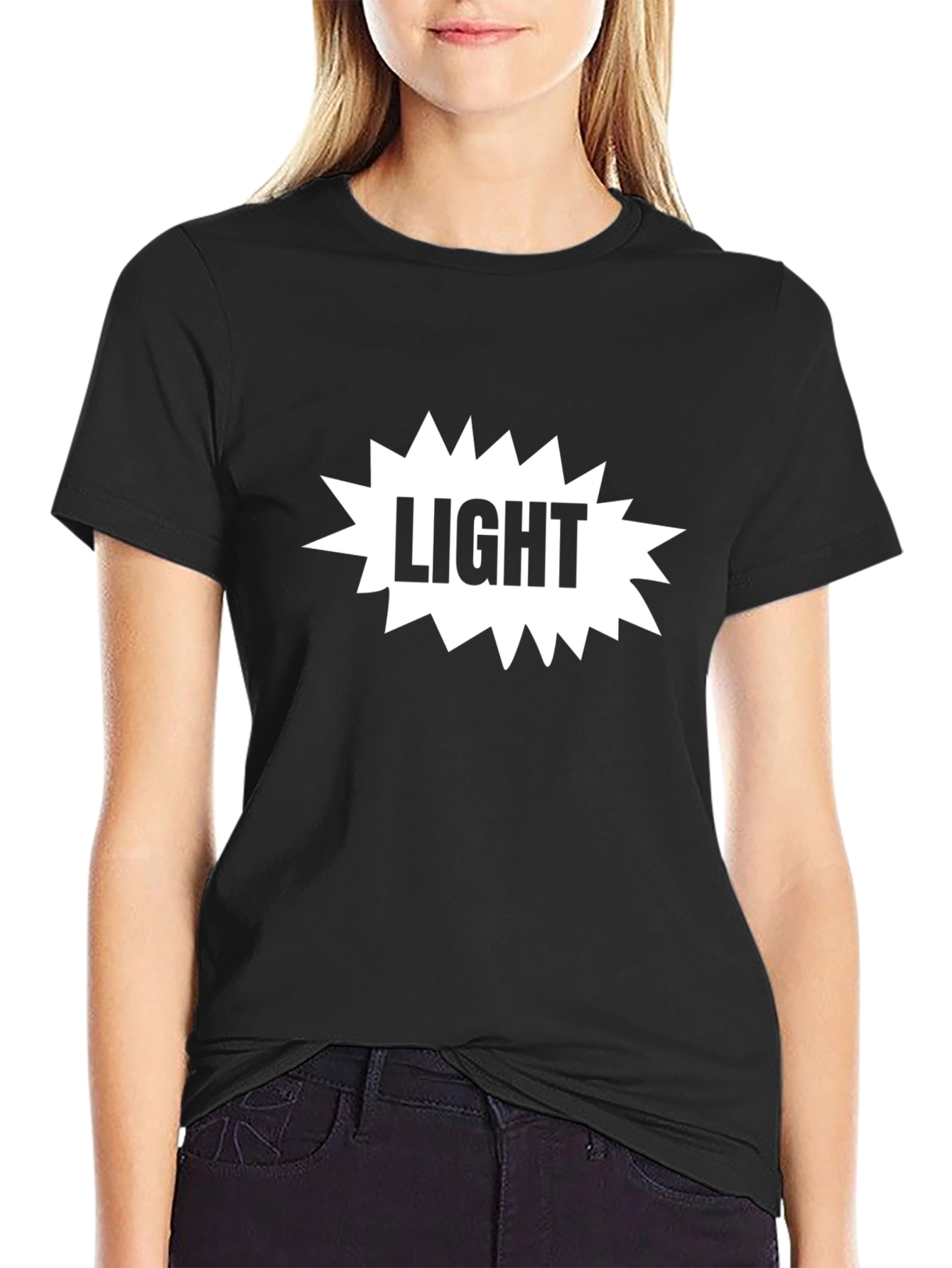 Light T-Shirt - Trendy Graphic Tee