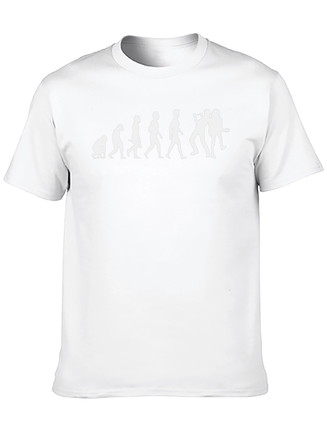 Evolution of Rock T-Shirt - Black