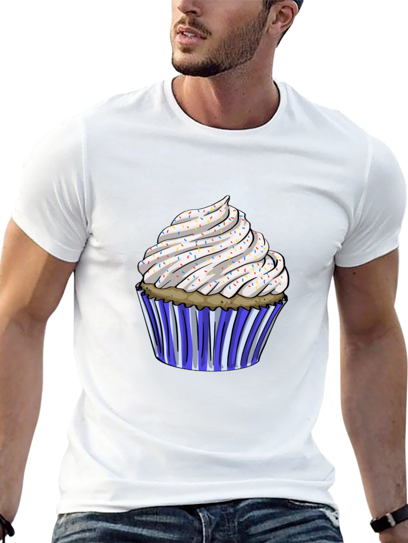 Cupcake Graphic Tee - Sweet Treat Style