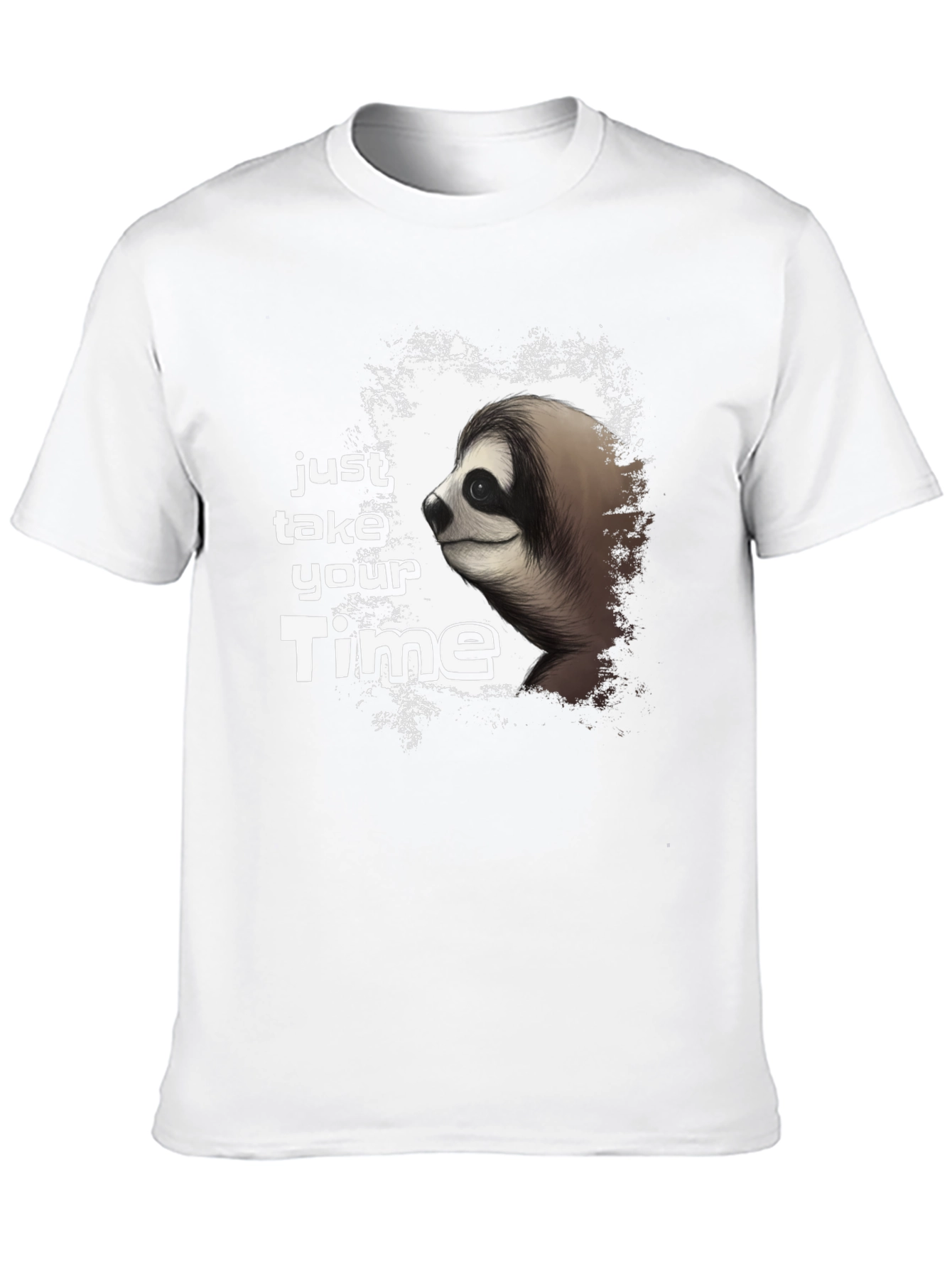 Just Take Your Time Sloth Graphic Tee