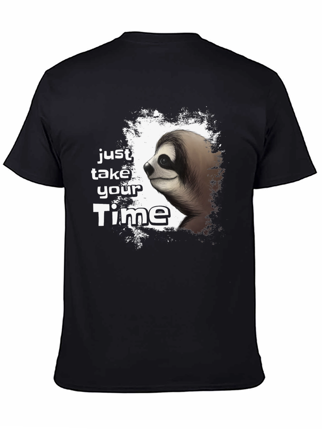 Just Take Your Time Sloth Graphic Tee