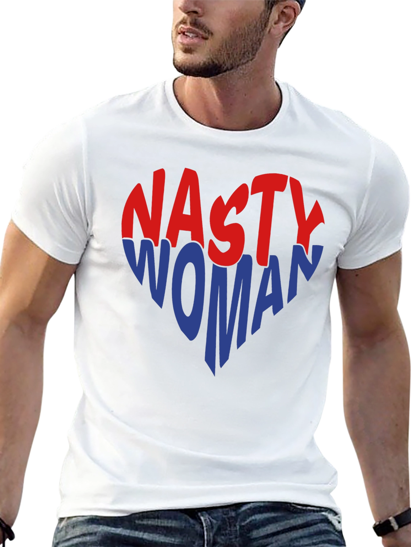 Nasty Woman Graphic Tee - Political Statement Shirt