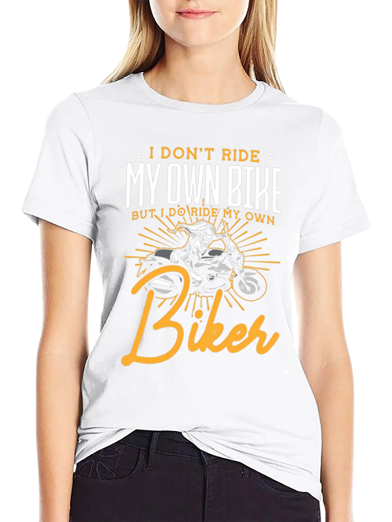I Dont Ride My Own Bike Biker T-Shirt