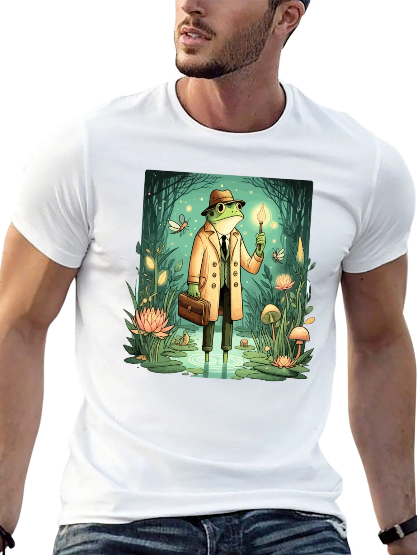 Detective Frog T-Shirt
