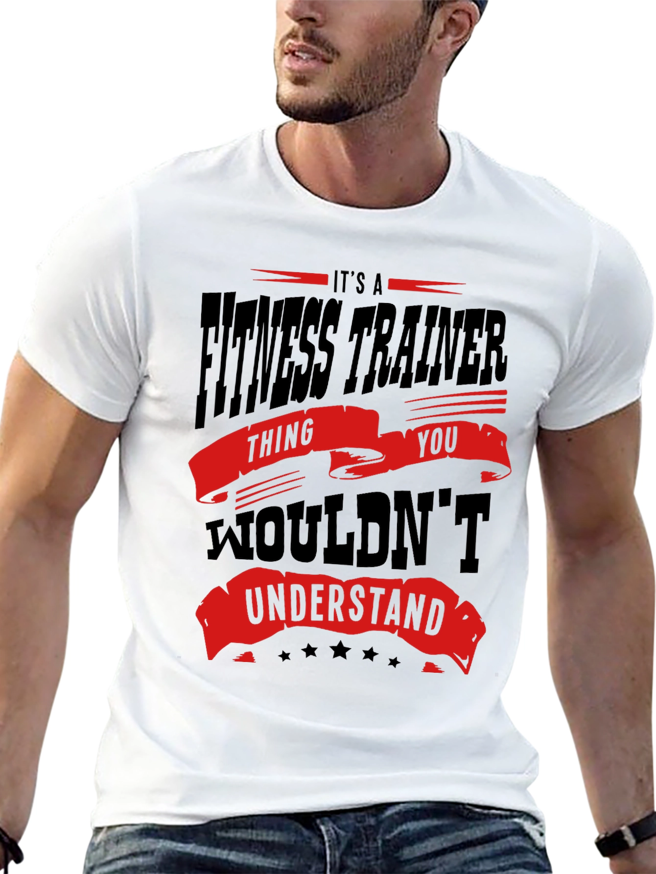 Fitness Trainer Graphic T-Shirt