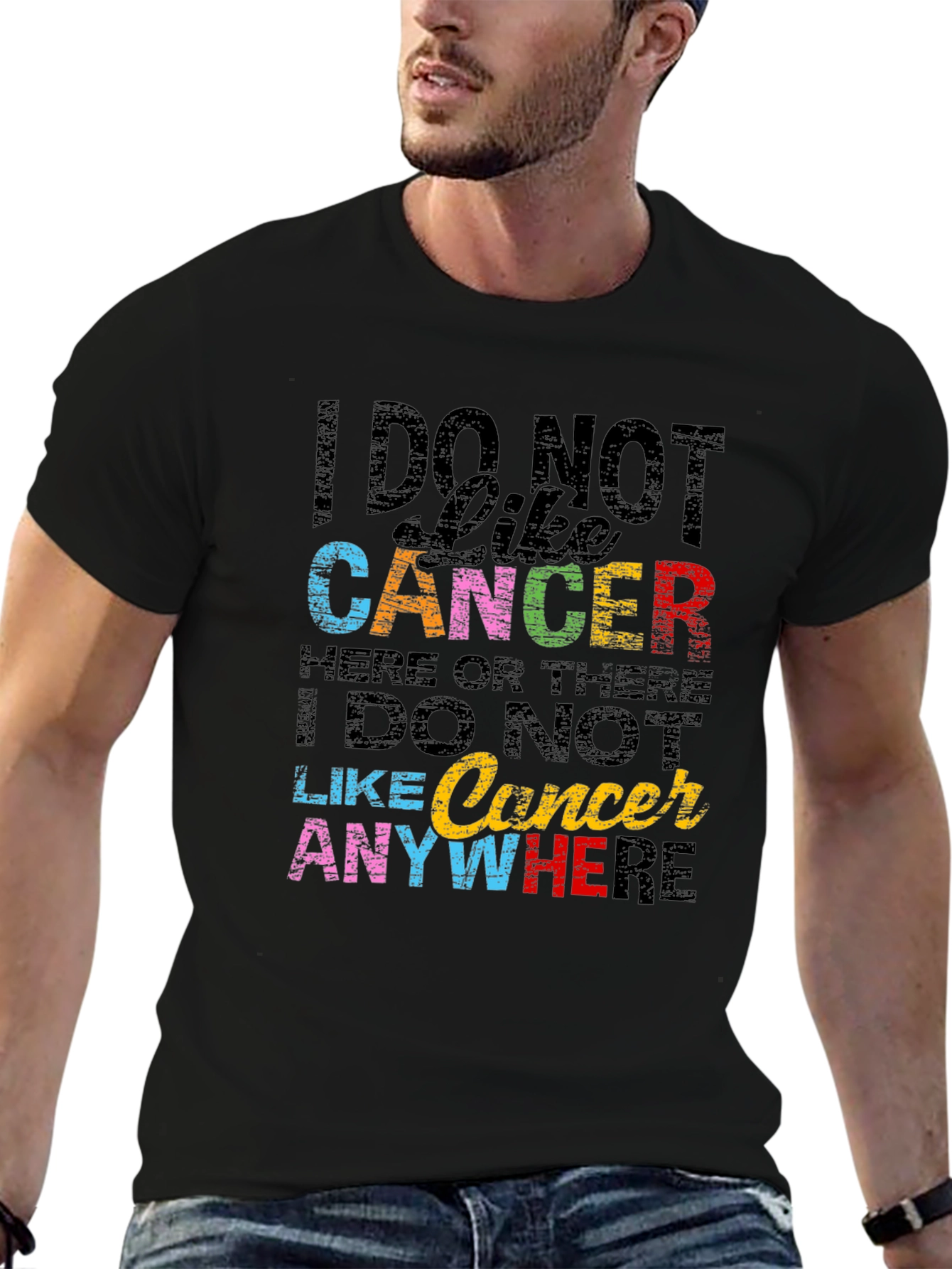 I DO NOT Like Cancer Awareness T-Shirt
