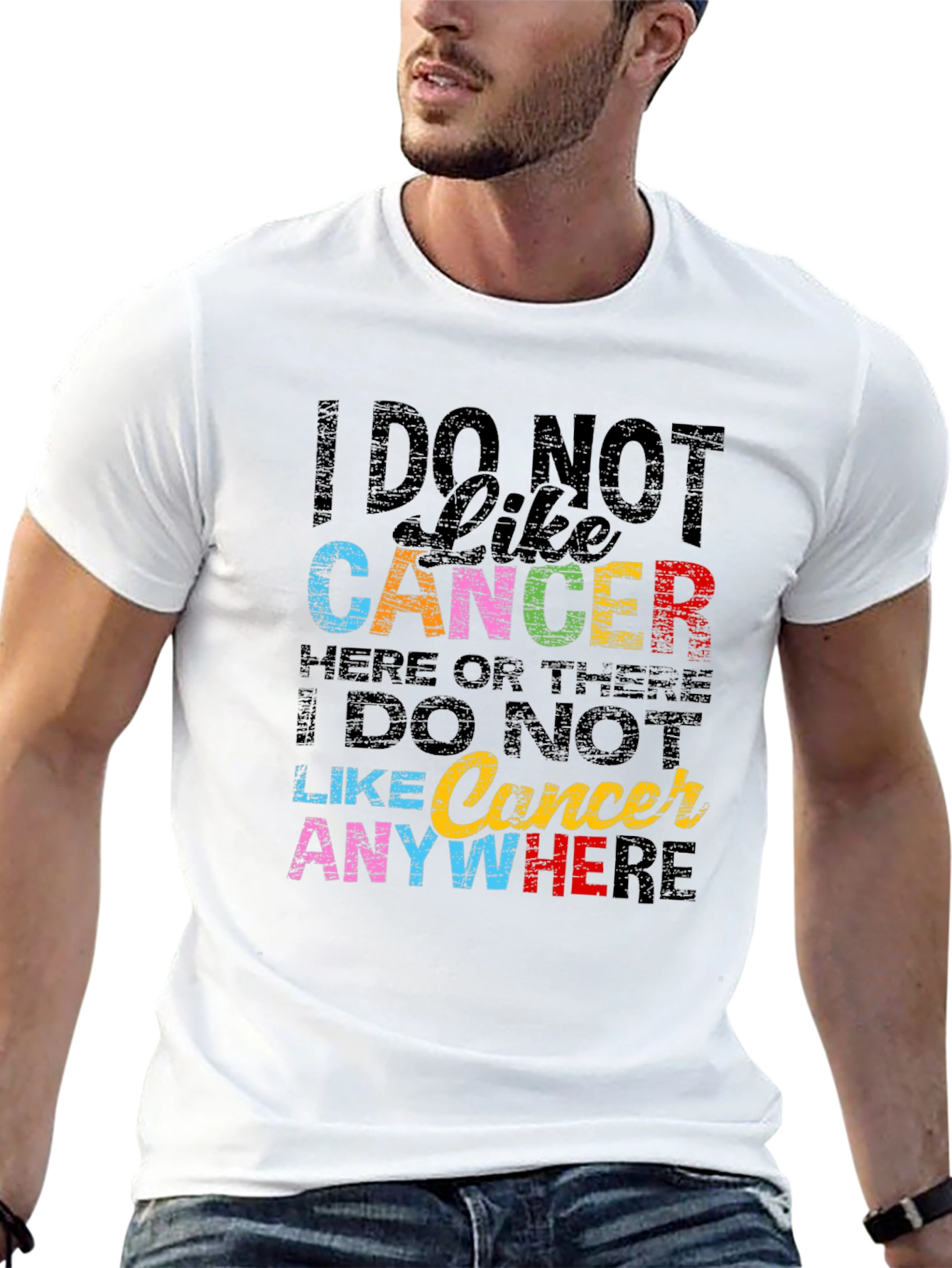 I DO NOT Like Cancer Awareness T-Shirt